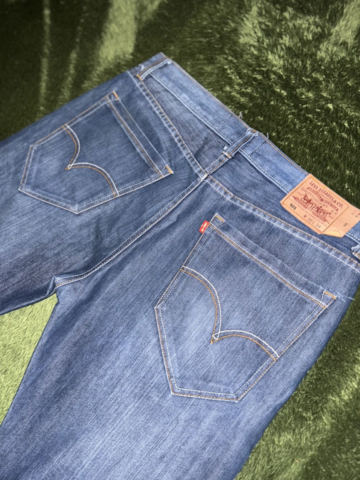 Levi's [W38/L34] 00s Levi’s 501 Premium Japan Release Denim Pants Size US 38 / EU 54 - 9 Thumbnail