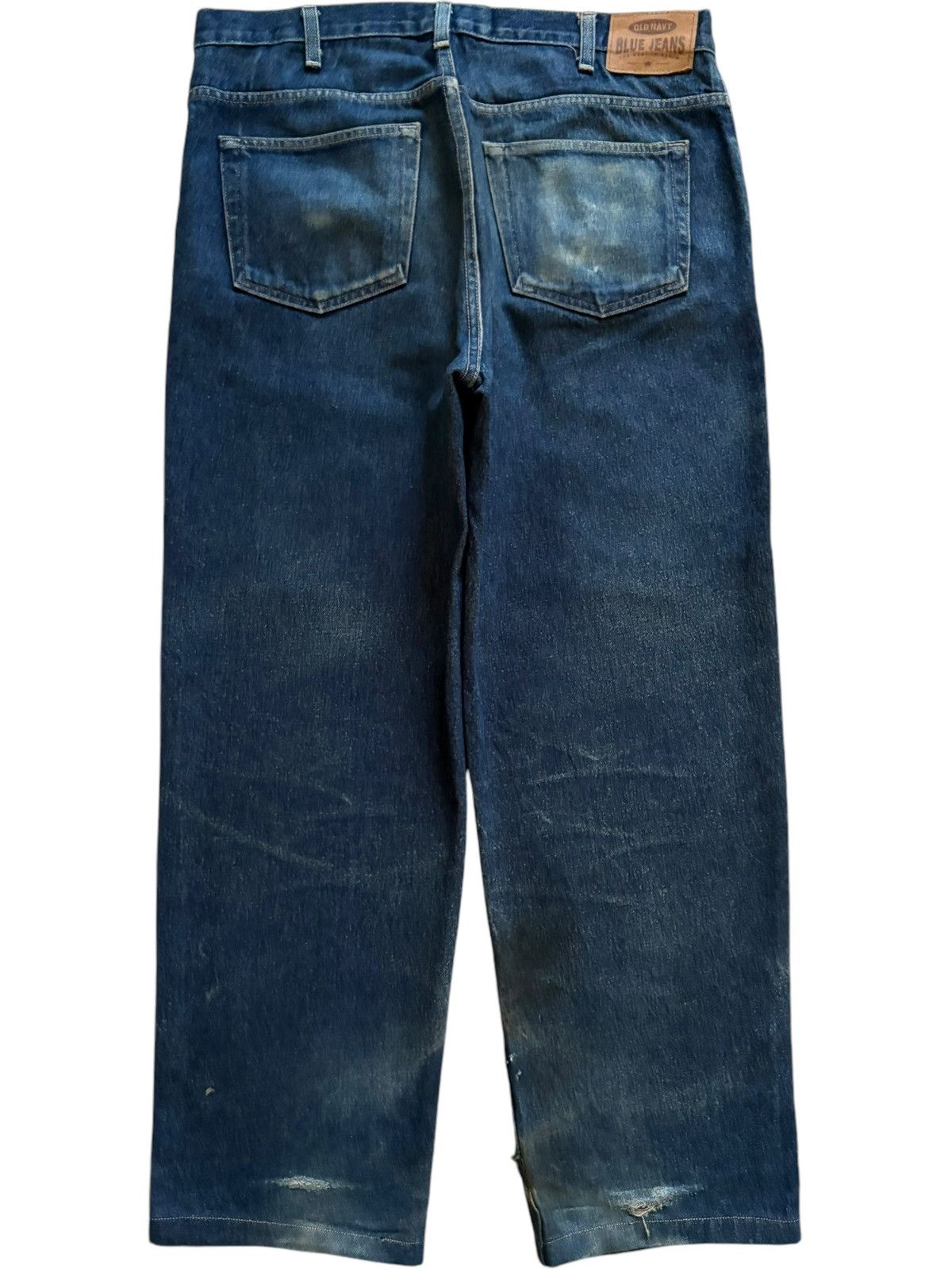 Japanese Brand Vintage Japanese Brand Mud Wash Distressed Baggy Jeans Size US 37 - 2 Thumbnail