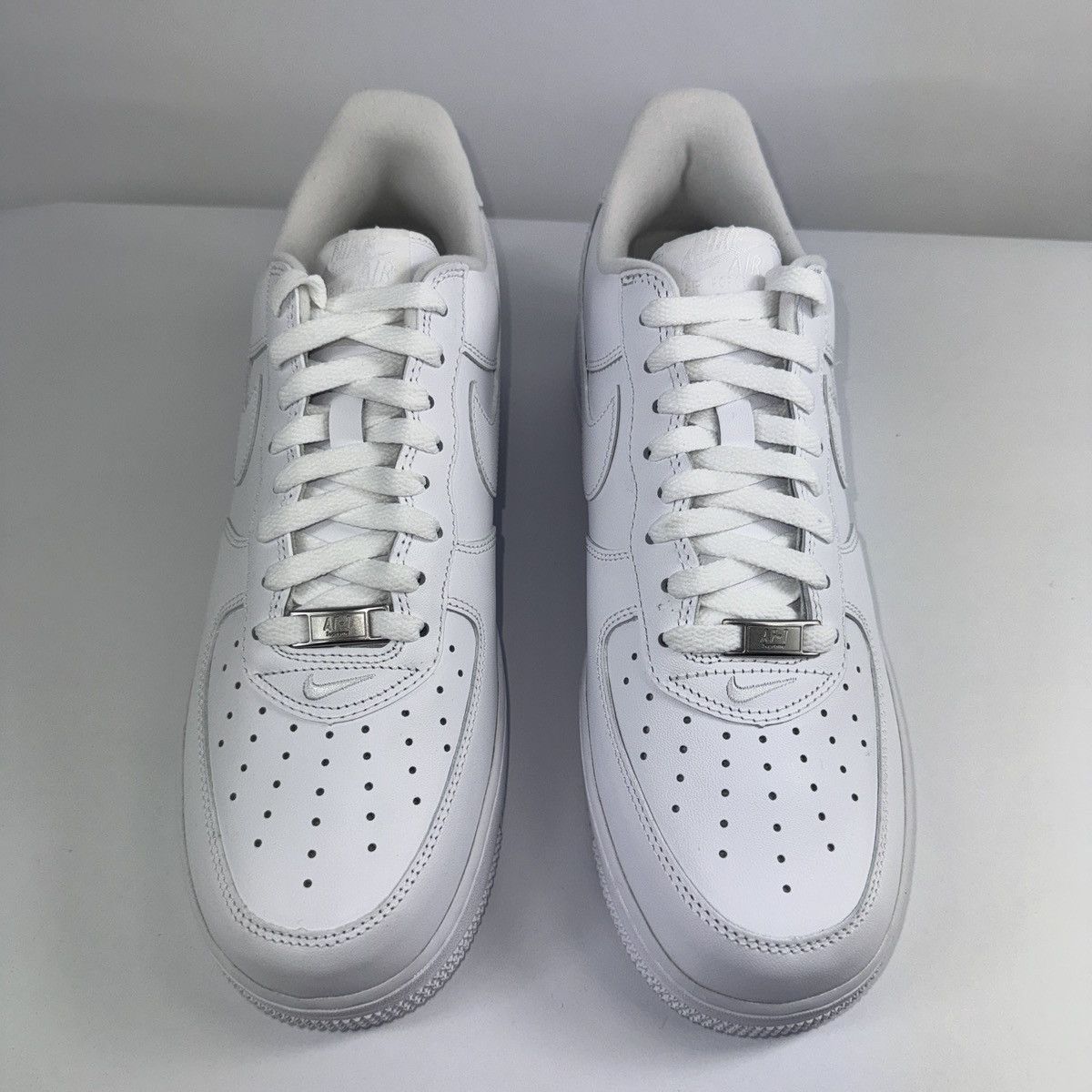 Nike AIR FORCE 1 LOW x SUPREME SNEAKERS Size US 9.5 / EU 42-43 - 2 Thumbnail