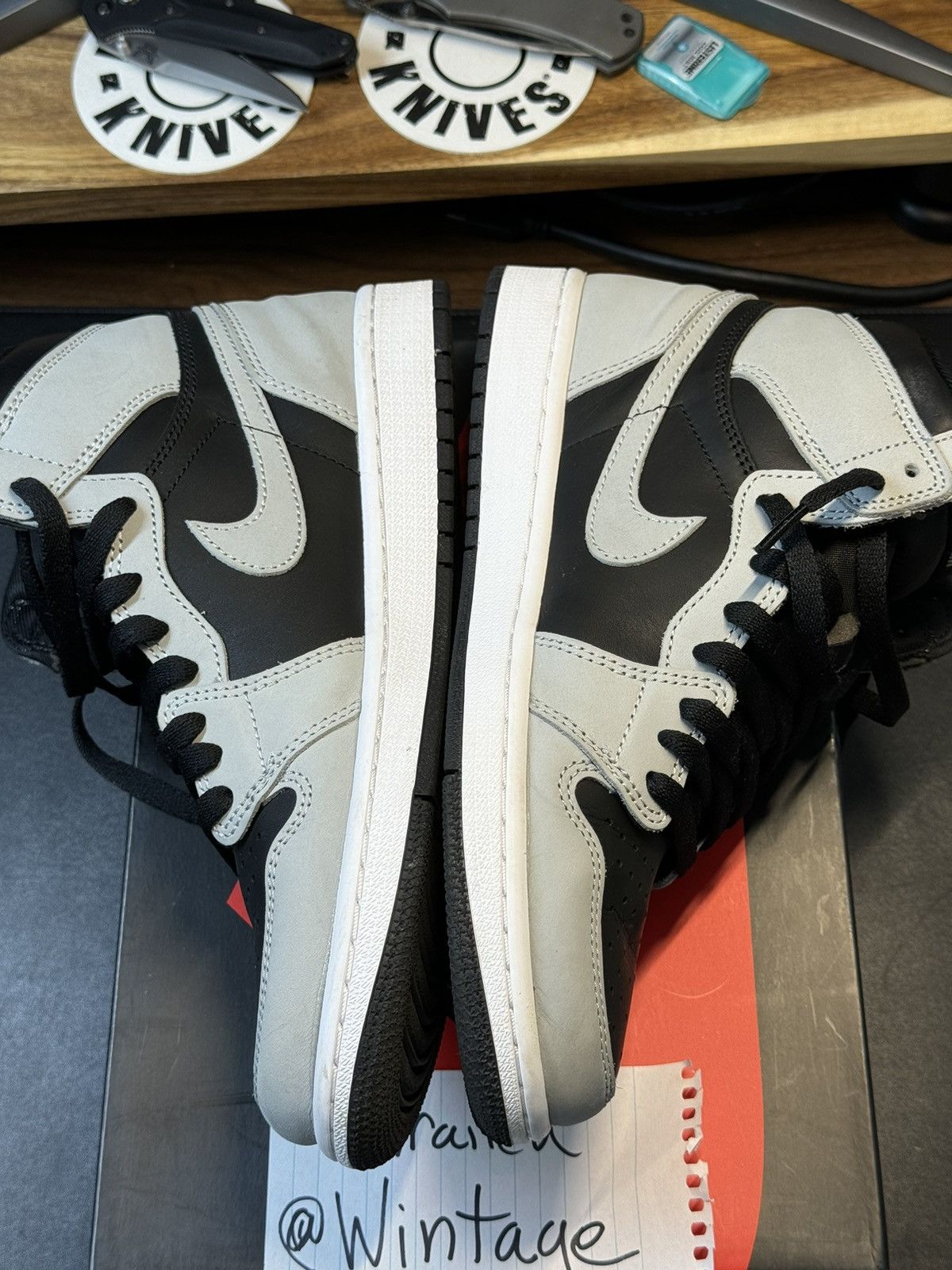 Jordan Brand × Nike Jordan 1 High - Shadow 2.0 - 8.5M — Almost New Condition Size US 8.5 / EU 41-42 - 25 Thumbnail