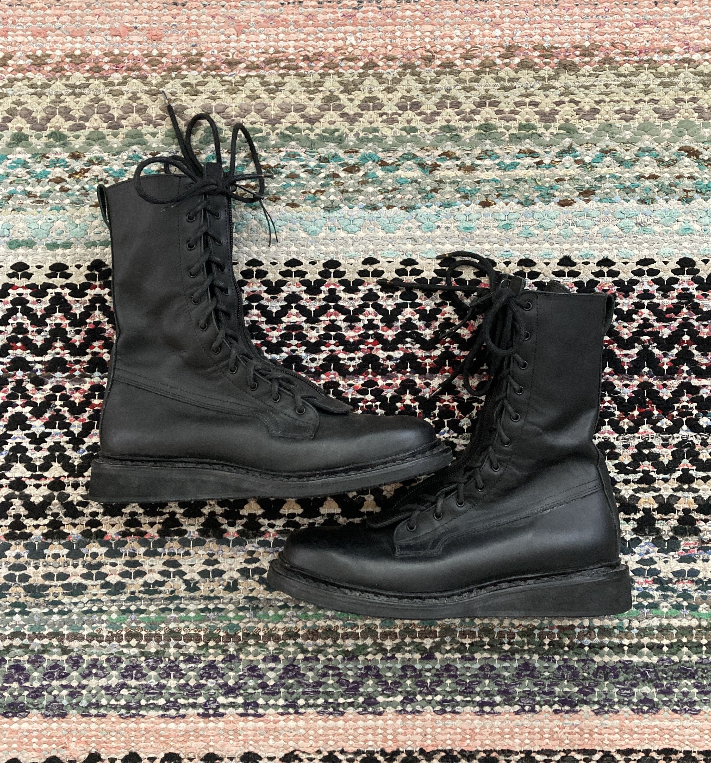 image of Bundeswehr x Military Bw Pilot Boots in Black, Men's (Size 9)