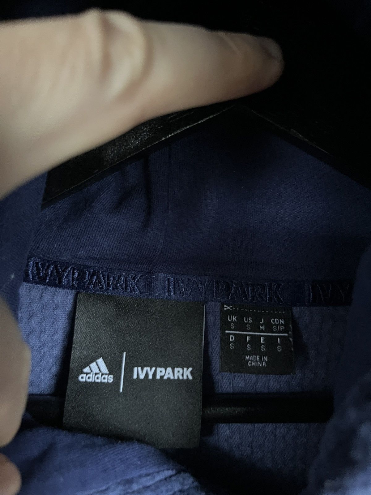 Adidas × Ivy Park Adidas x IVY Park Corduroy Blue Heavy Hoodie Size US S / EU 44-46 / 1 - 7 Thumbnail