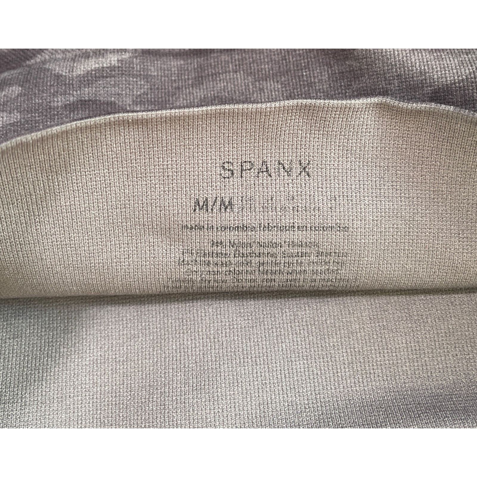 Spanx SPANX - Gray Heather Camo Look At Me Now Leggings Size 29" - 5 Thumbnail