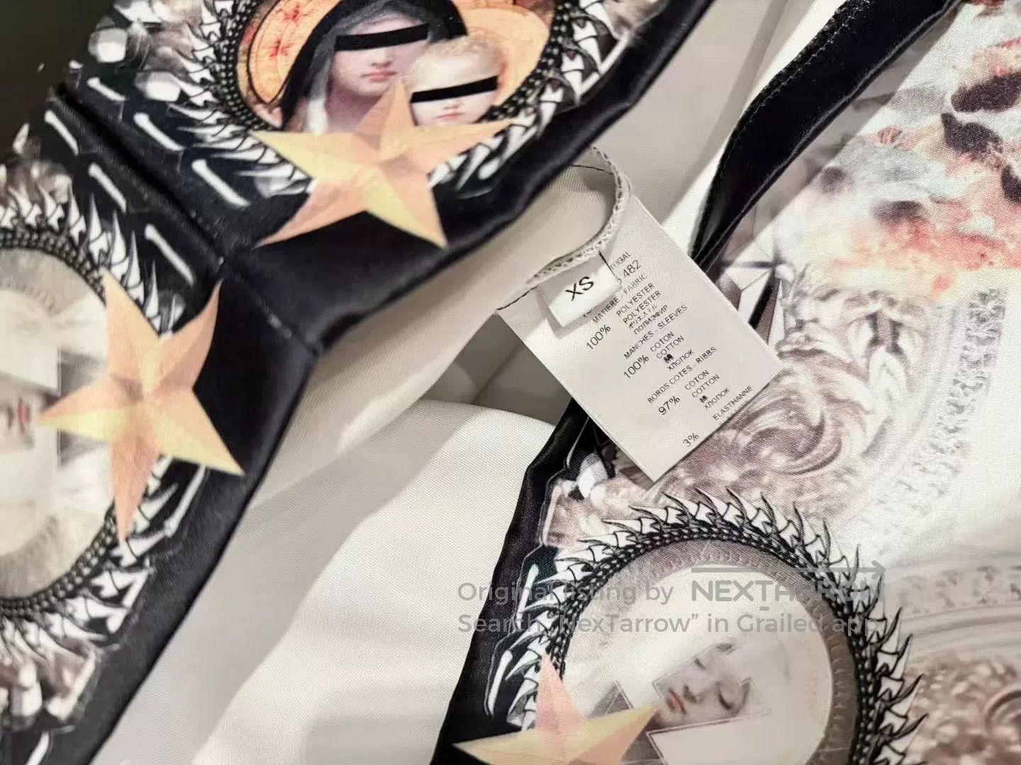 Givenchy Givenchy Showpiece Virgin Mary Silk T. Size XS / US 0-2 / IT 36-38 - 4 Thumbnail