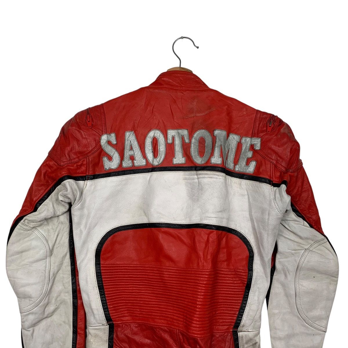Japanese Brand TS Saotome Takashi Leather Motorcycle Racing Biker Suit Size US 28 / EU 44 - 9 Thumbnail
