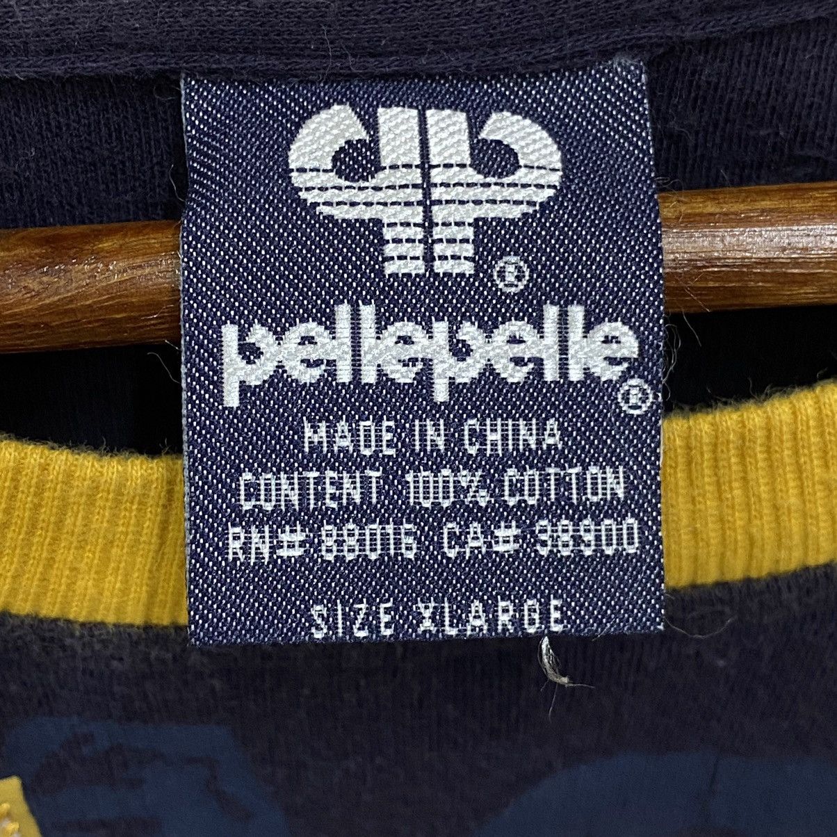 Pelle Pelle Vintage Pelle Pelle Hip Hop T-Shirt Ringer XL Denim Pocket Size US XL / EU 56 / 4 - 8 Thumbnail