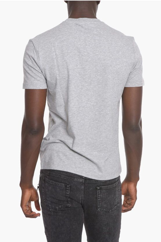 Versace o1y0525 Logo Crewneck T-Shirt in Grey Size US XL / EU 56 / 4 - 3 Thumbnail