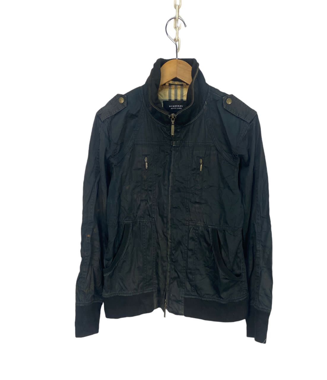 Burberry Burberry black label distressed zipper jacket Size US XS / EU 42 / 0 - 1 Thumbnail