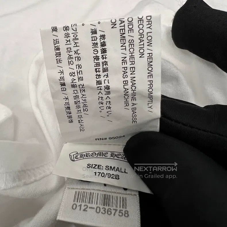 Chrome Hearts CHROME HEARTS Size S White horseshoe printed short sleeves Size US S / EU 44-46 / 1 - 6 Thumbnail