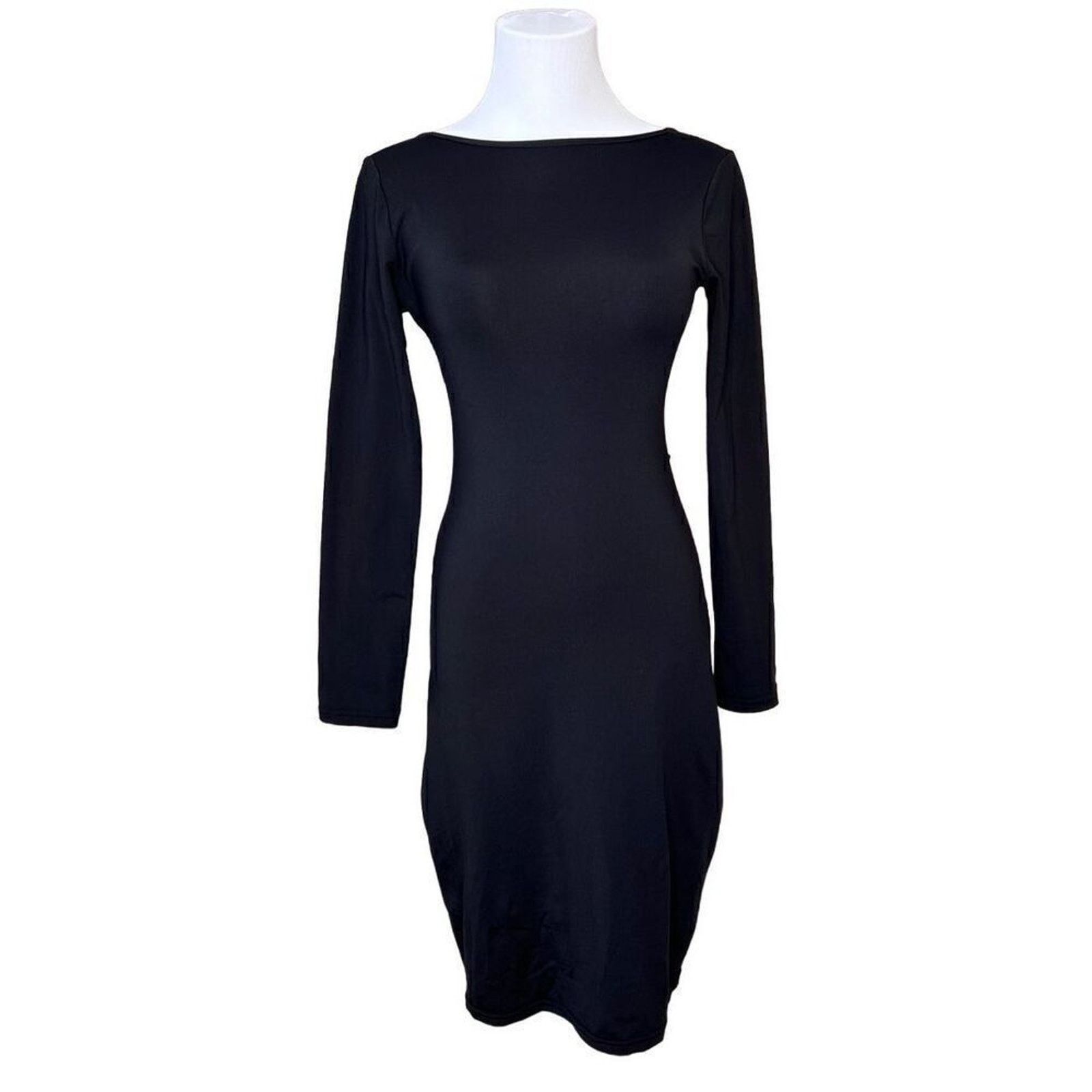 Other The Nadia Black Y2K Reversible Bodycon Dress MEDIUM Sexy Size M / US 6-8 / IT 42-44 - 4 Thumbnail