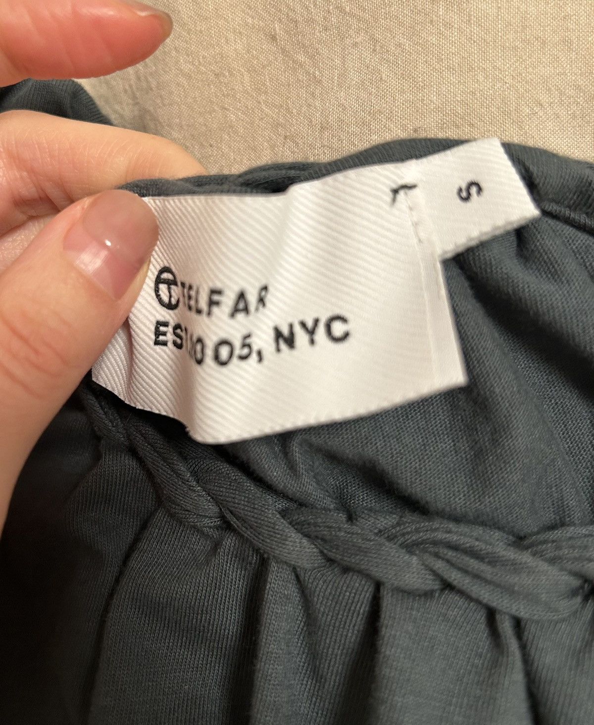 Telfar Rare telfar handwoven jersey top Size S / US 4 / IT 40 - 6 Thumbnail