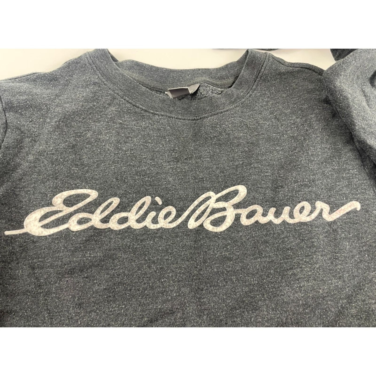 Eddie Bauer Eddie Bauer Sweater Women's Size Small Gray Pullover Round Neck Long Sleeve Size S / US 4 / IT 40 - 3 Thumbnail