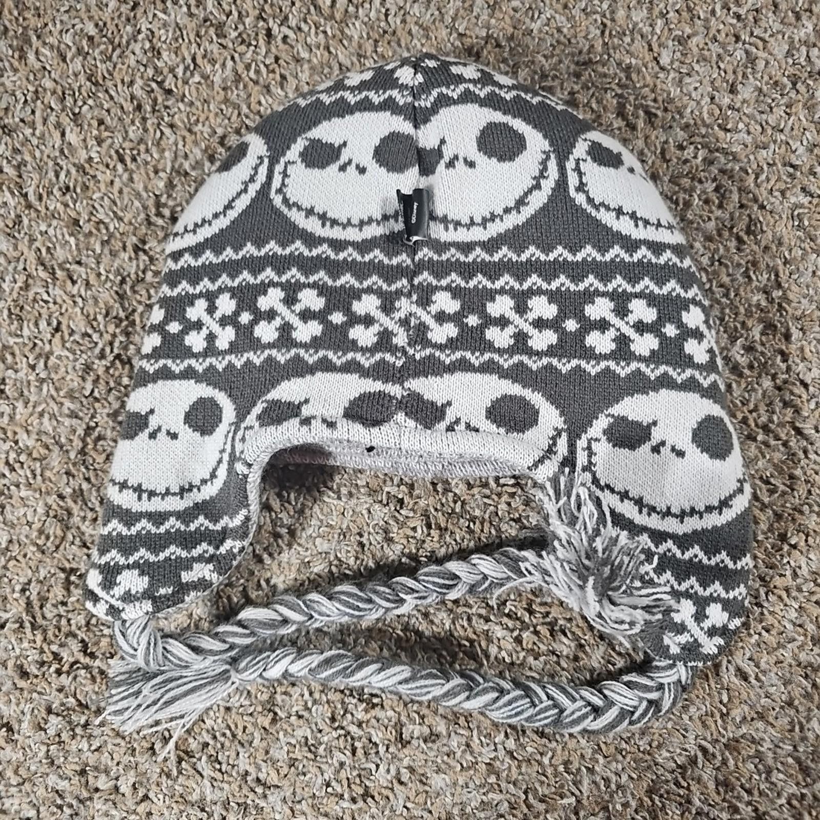 Disney Burtons Nightmare Before Christmas Jack Skellington Beanie Size ONE SIZE - 4 Thumbnail