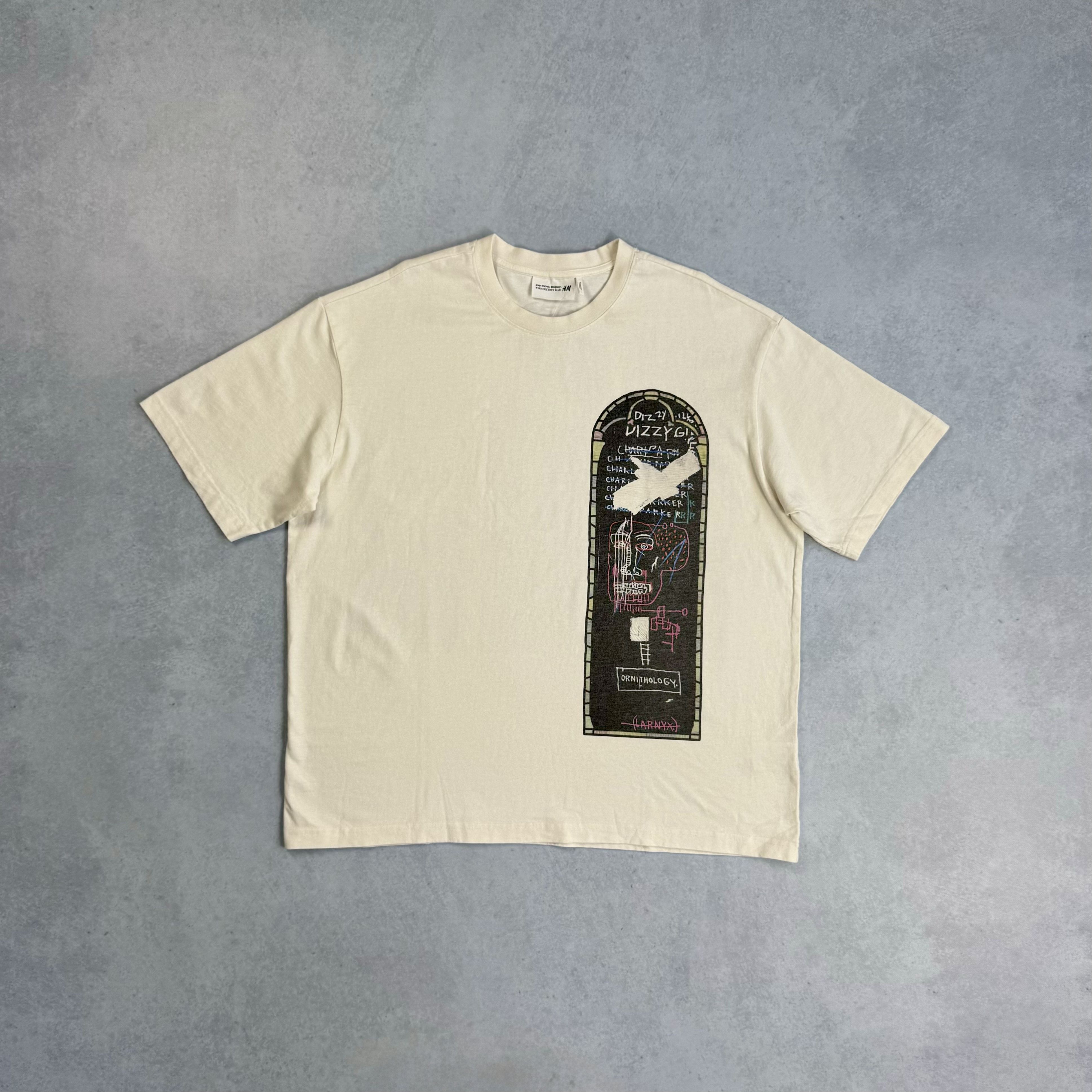 H&M × Jean-Michel Basquiat × Who Decides War WHO DECIDES WAR x BASQUIAT x H&M RELAXED FIT T-SHIRT Size US S / EU 44-46 / 1 - 2 Thumbnail