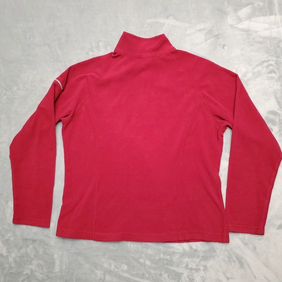 Vintage VINTAGE LL Bean Sweater Womens M Red 1/4 Zip Long Sleeve Fleece Outdoors Casual Pullover Size M / US 6-8 / IT 42-44 - 6 Thumbnail