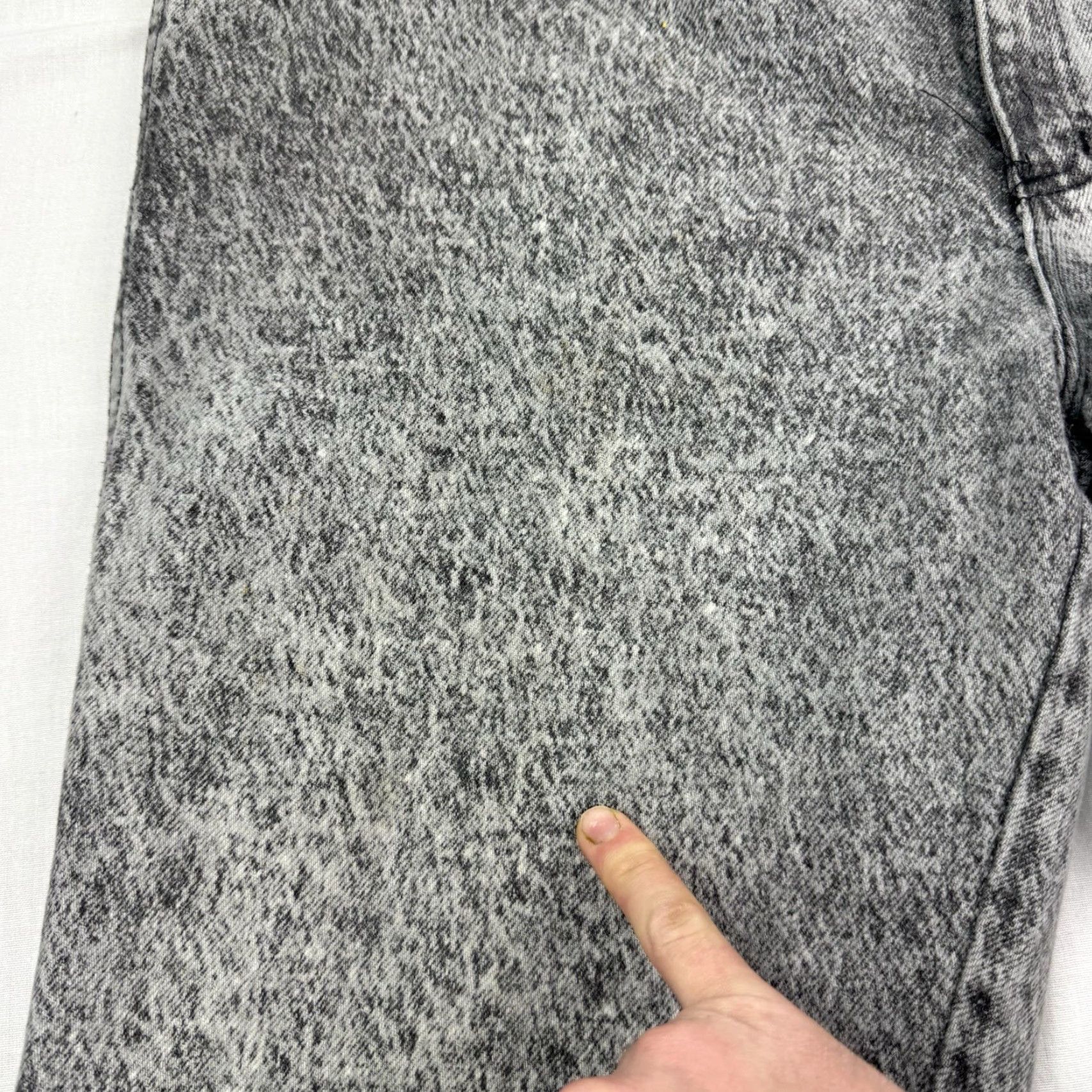 Vintage VINTAGE Bristol Blues Jeans Adult 34x30 Black 1980s Hipster American Jeans Black 1980s Hipster Mens Size US 34 / EU 50 - 3 Thumbnail
