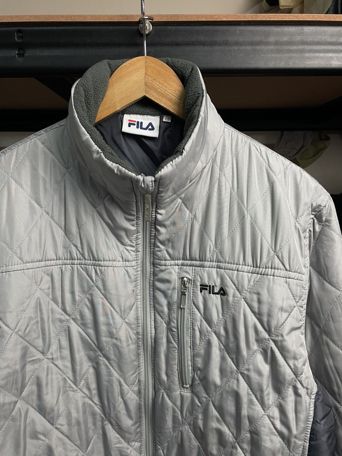 Fila Fila puffer/quilted jacket Size US L / EU 52-54 / 3 - 12 Thumbnail