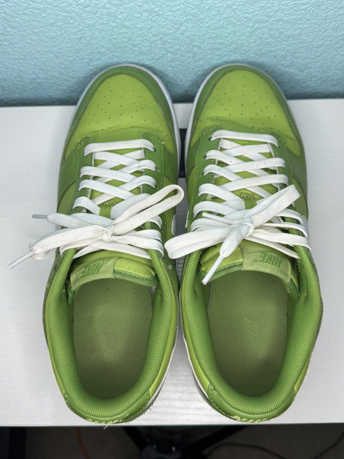 Nike Nike dunk low “chlorophyll” DJ6188-300 size 9 WORN Size US 9 / EU 42 - 3 Thumbnail