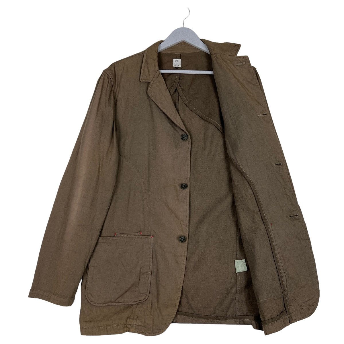 Slick 🔥 RICH BROWN SLICK CHORE JACKET Size US M / EU 48-50 / 2 - 9 Thumbnail
