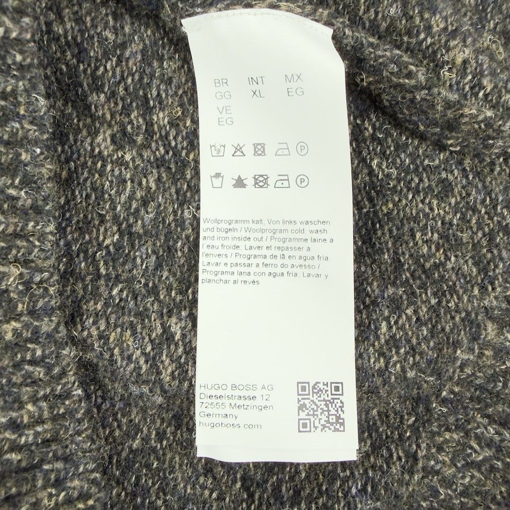 Hugo Boss Hugo Boss Men's Size XL Wool Blend 1/4 Zip Pullover Sweater Size US XL / EU 56 / 4 - 3 Thumbnail