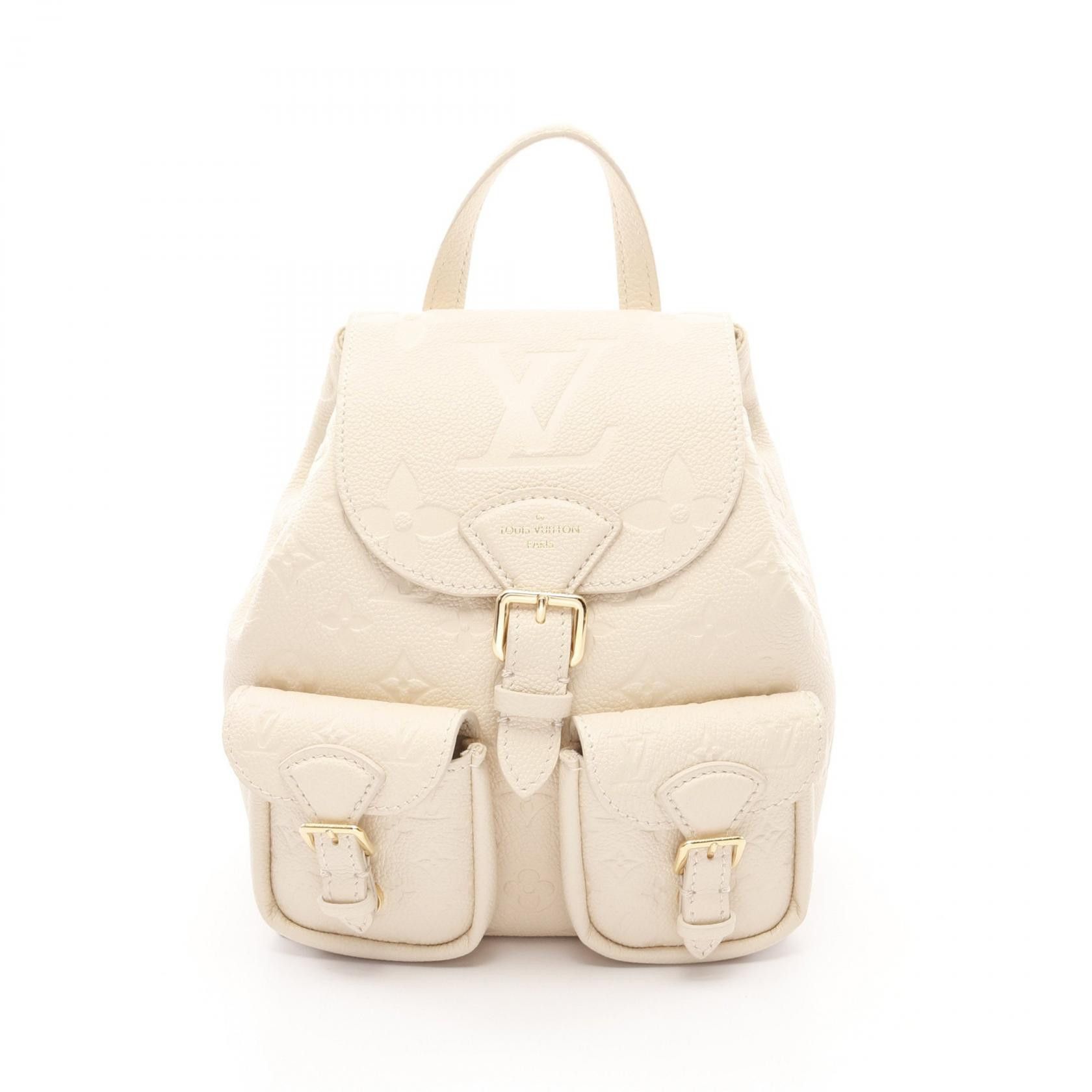 Louis Vuitton Louis Vuitton Louis Vuitton Back Up Monogram Empreinte Backpack Leather Backpack M47106 Size ONE SIZE - 1 Thumbnail