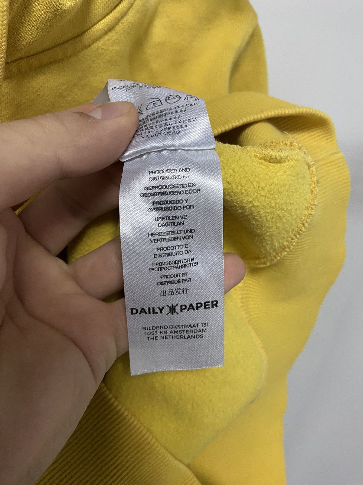 Daily Paper × Japanese Brand × Vintage Daily Paper Vintage Hoodie Logo Front Japanese Y2K Style Size US XS / EU 42 / 0 - 9 Thumbnail