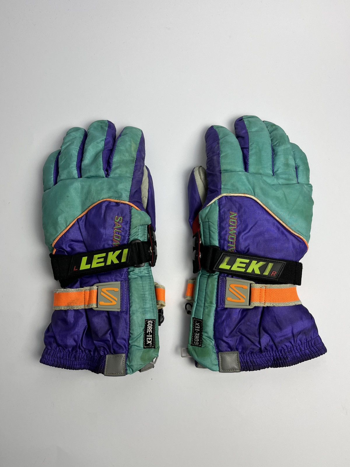 Salomon Vintage Salomon Down Gloves Size ONE SIZE - 3 Thumbnail