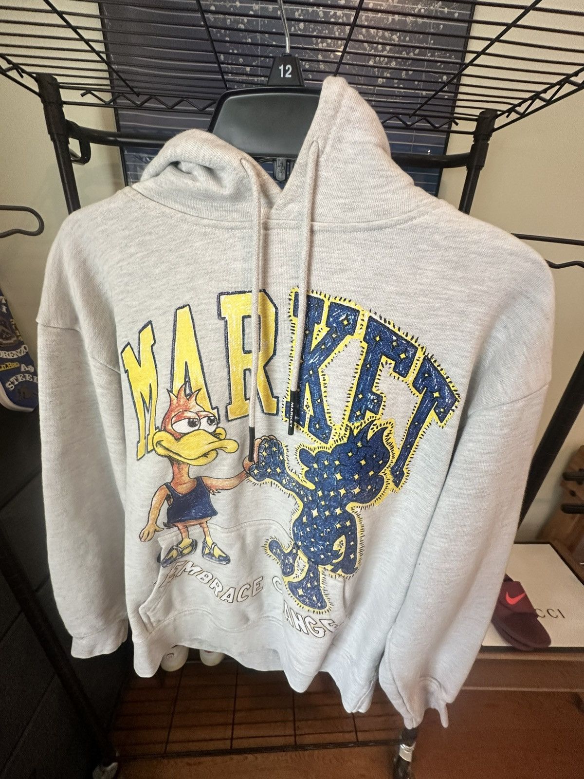 Market Market cartoon hoodie Size US M / EU 48-50 / 2 - 2 Thumbnail