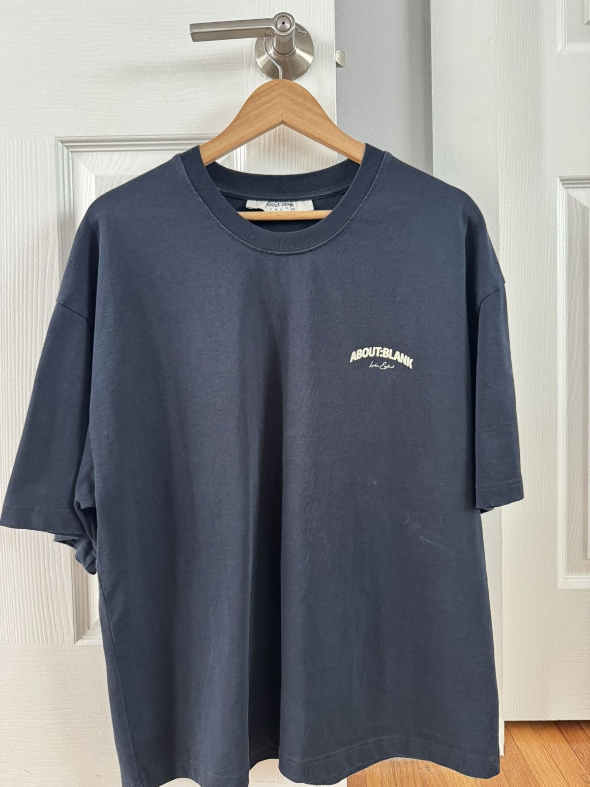 About:Blank About:Blank Box T-Shirt Blue Size US L / EU 52-54 / 3 - 2 Thumbnail