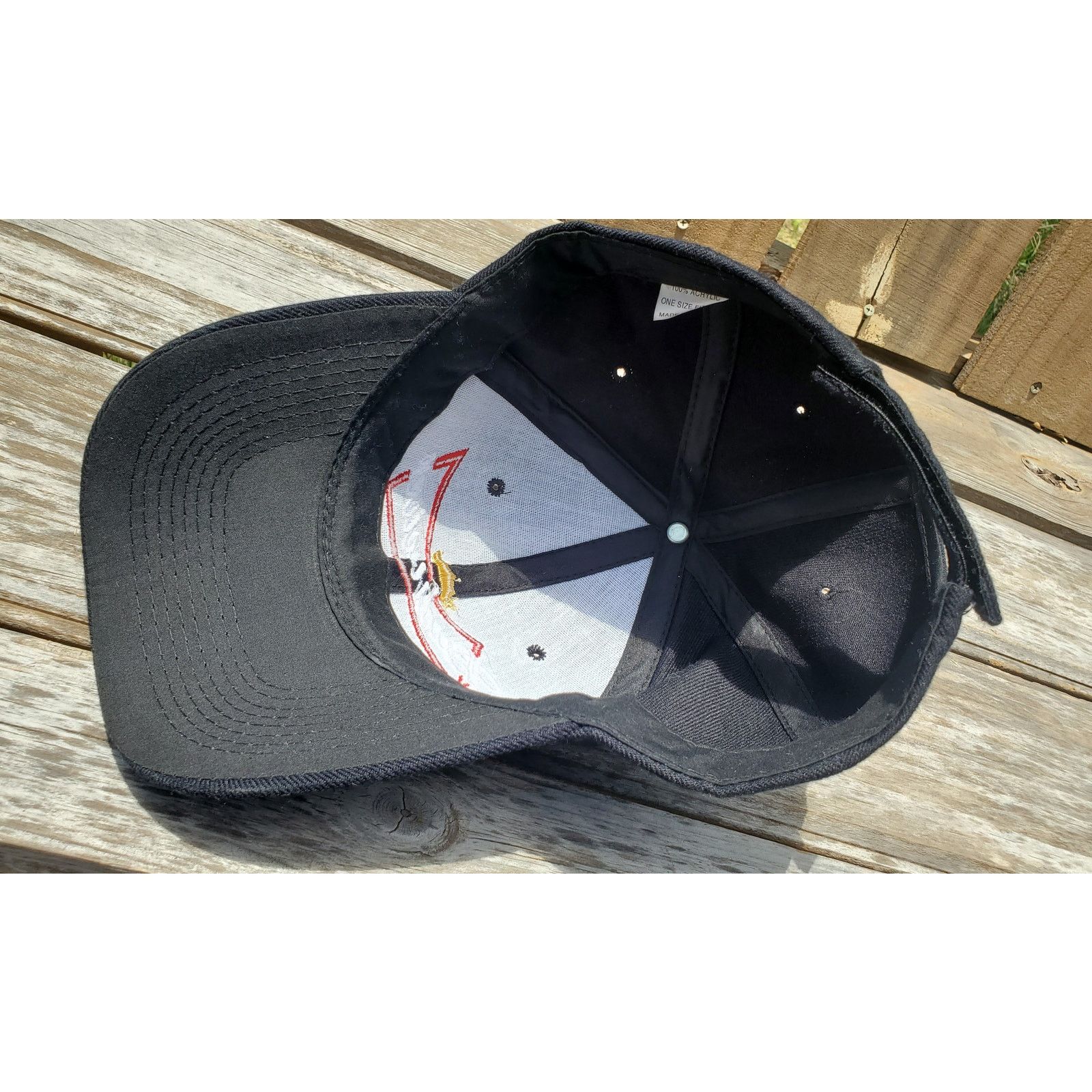 Retrofit Budweiser Beer Logo Black Hat Size ONE SIZE - 4 Thumbnail