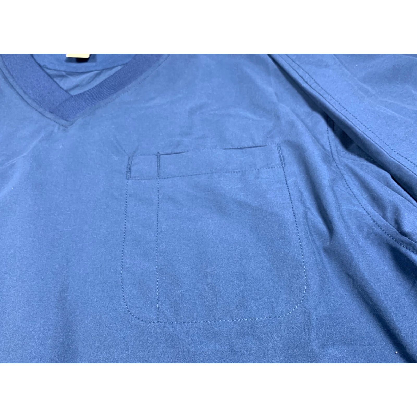 Duluth Trading Company Duluth Trading Company V Neck Pullover Wind Jacket Blue Men's XL Polyester Size US XL / EU 56 / 4 - 5 Thumbnail