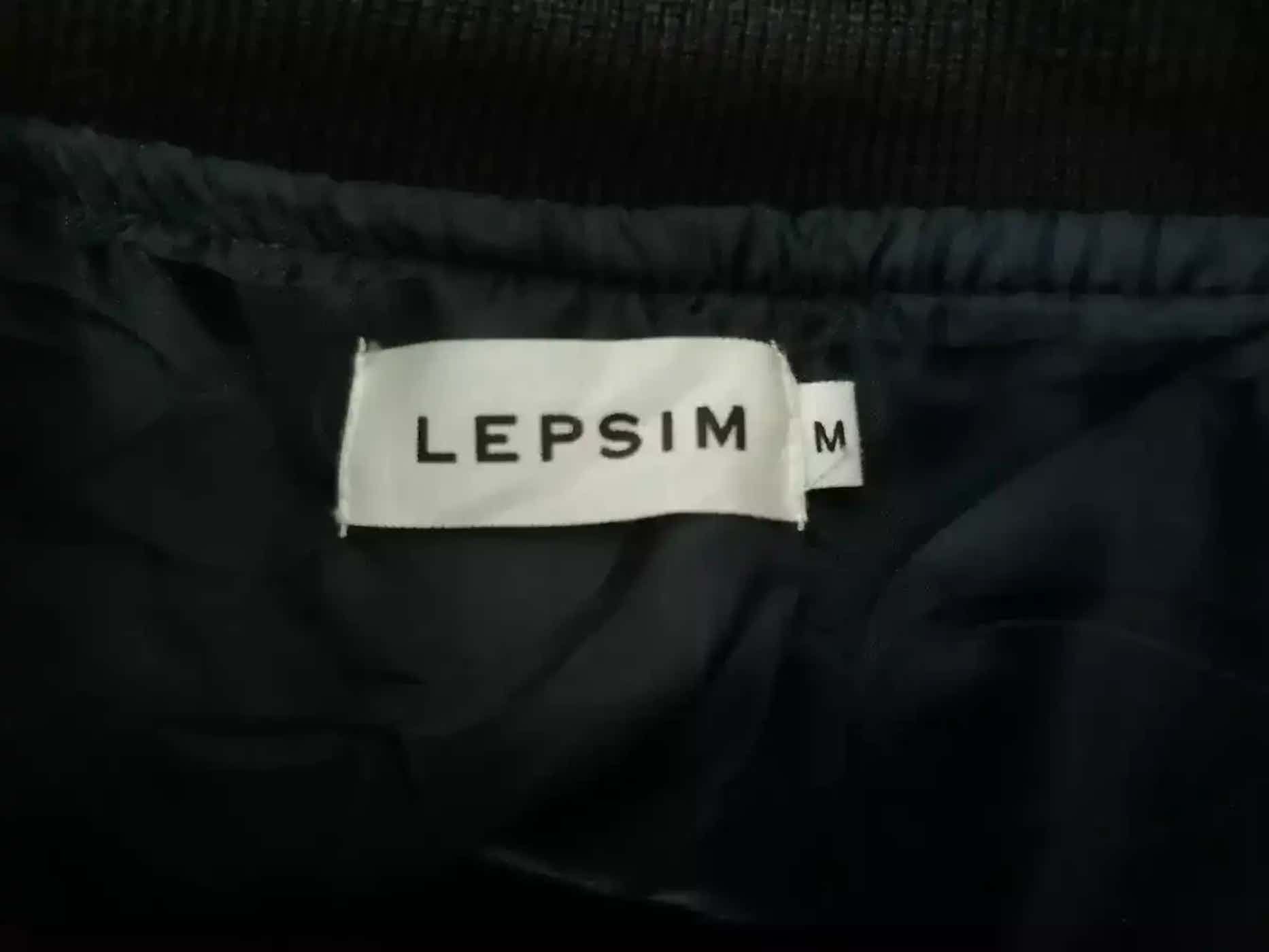 Vintage Vintage Lepsim Varsity Jacket Size US M / EU 48-50 / 2 - 2 Thumbnail