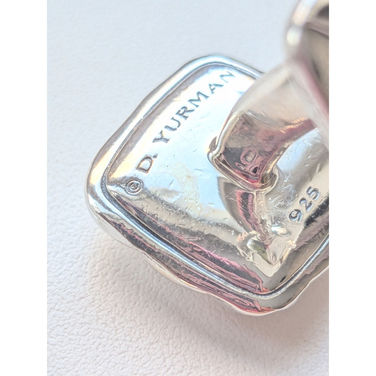 David Yurman David Yurman Square Cable Cufflinks in 925 Sterling Silver Size ONE SIZE - 7 Thumbnail