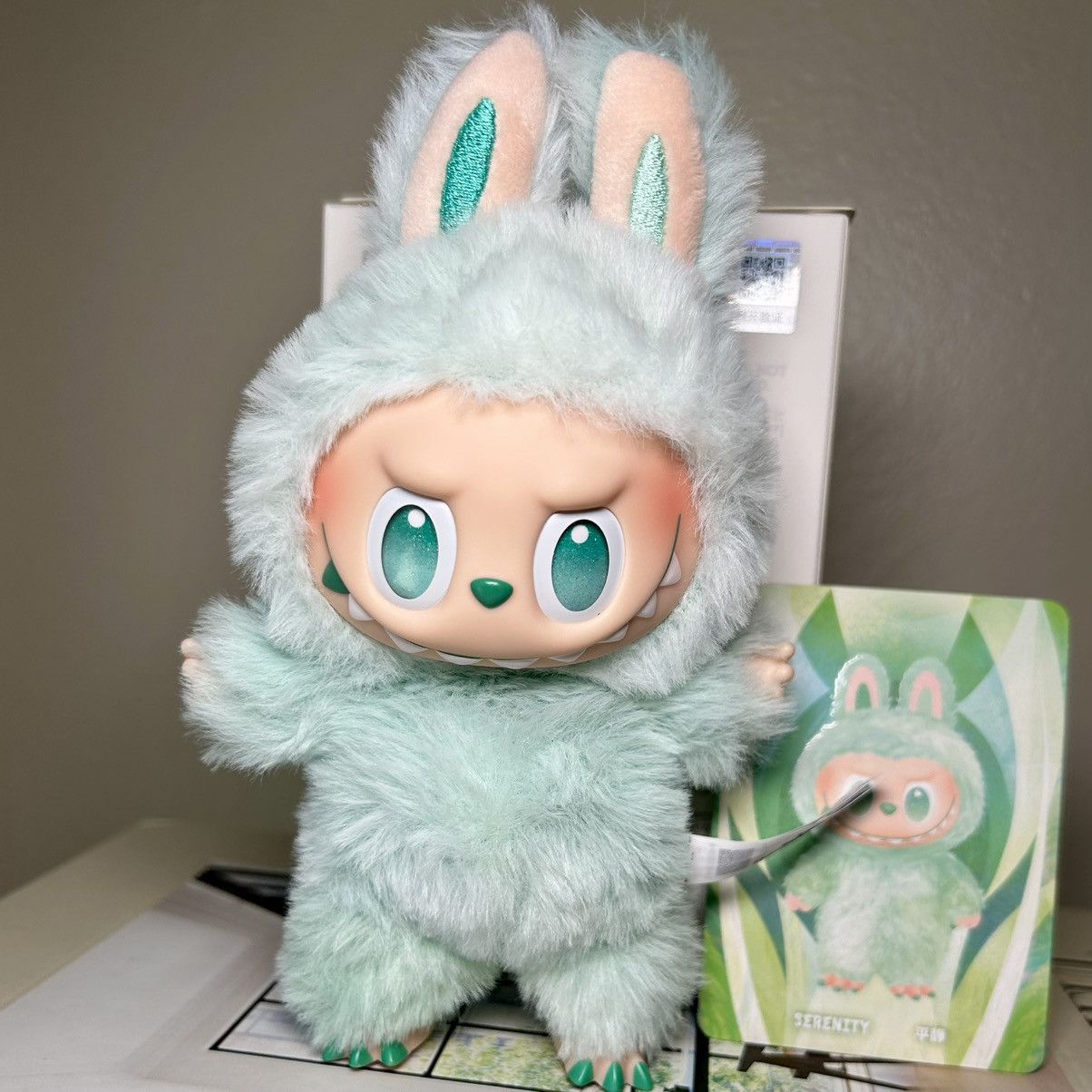 ぬいぐるみ POPMART LABUBU Big into Energy serenity US Seller PopMart New Labubu Authentic Big Into Energy