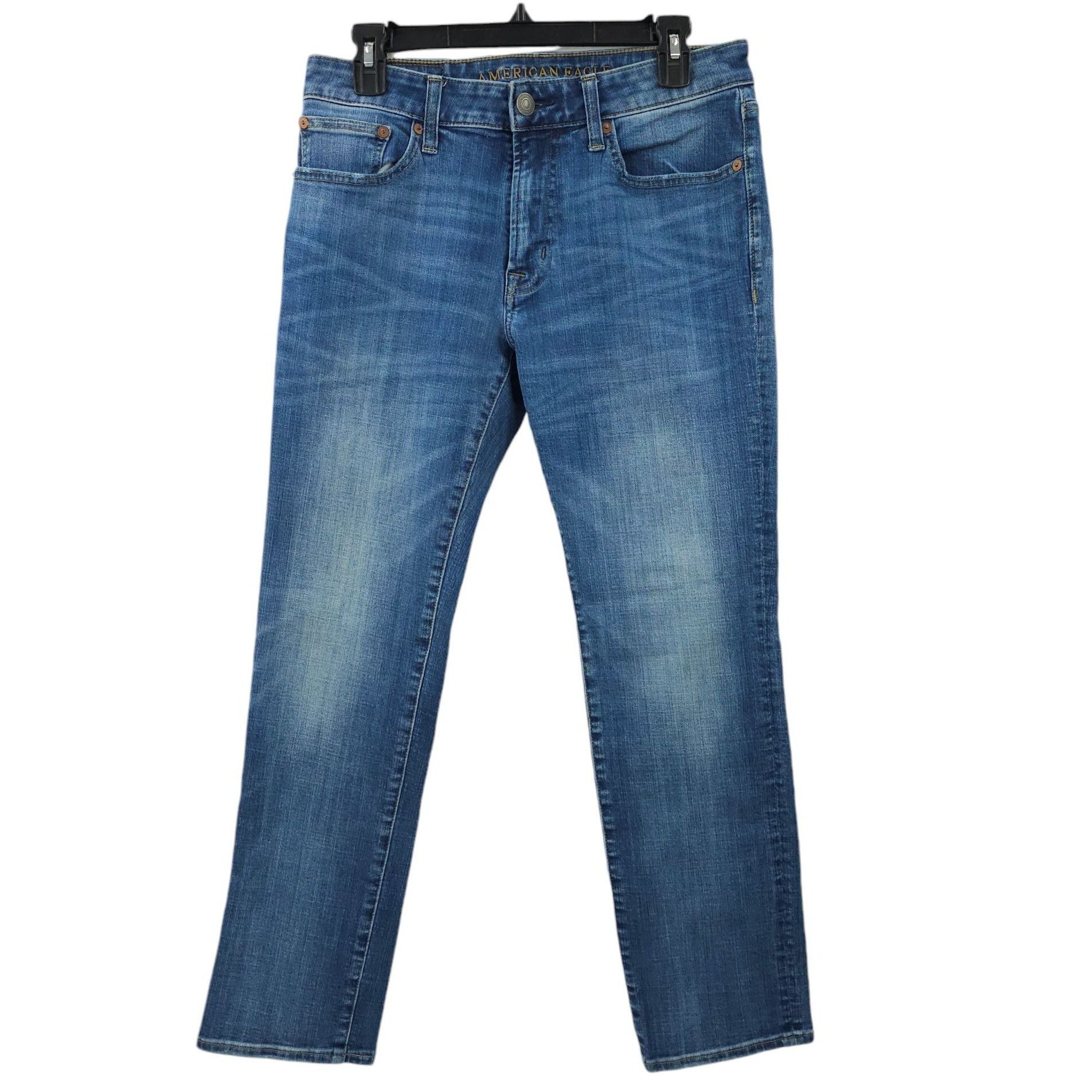 American Eagle Outfitters American Eagle Extreme Flex Slim Straight Leg Jeans Women 31 Size 31" - 1 Thumbnail