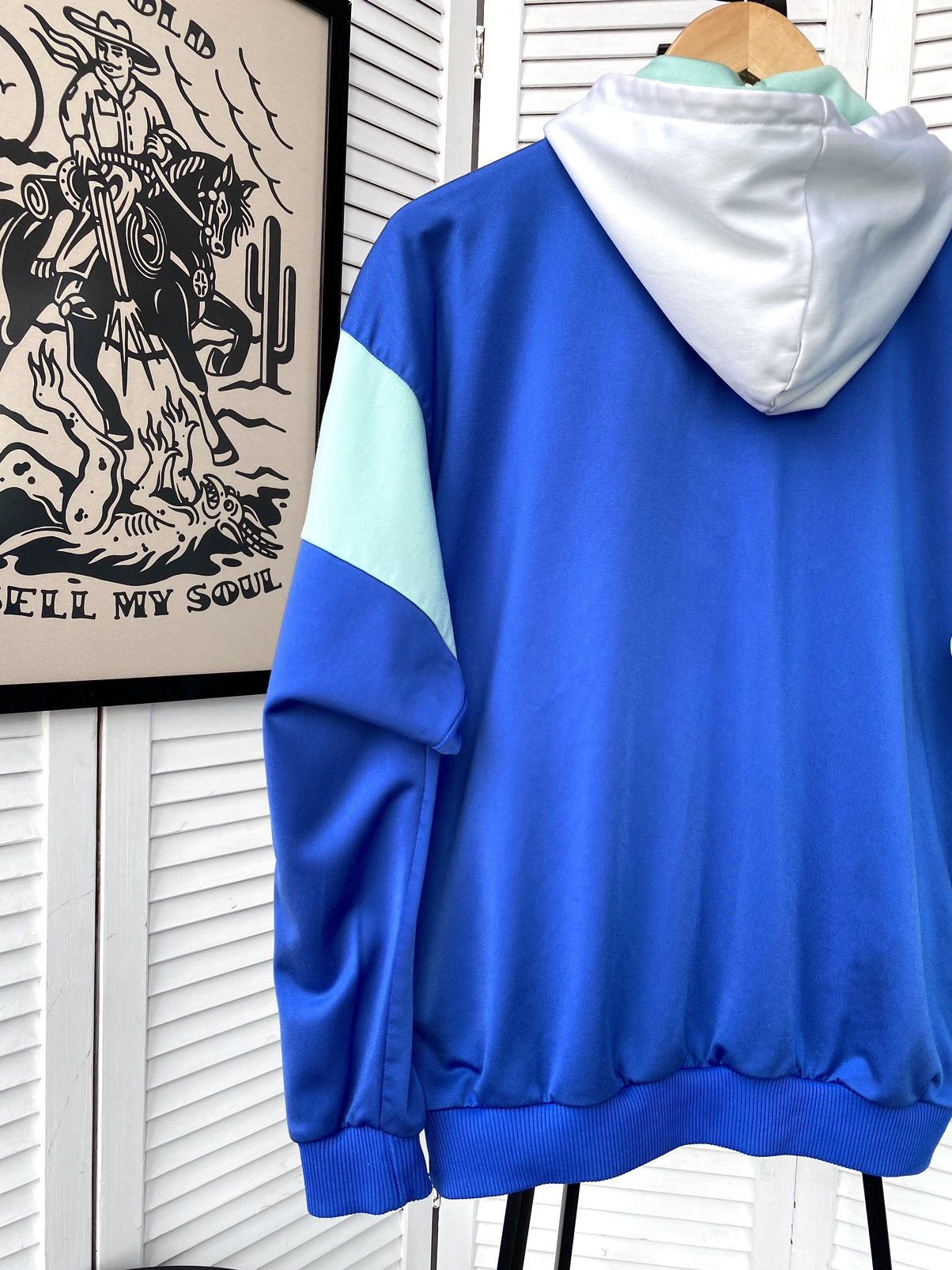 Puma × Vintage Vintage 90s Puma Track 1/4 Zip Hoodie Retro Atchletic Size US M / EU 48-50 / 2 - 7 Thumbnail