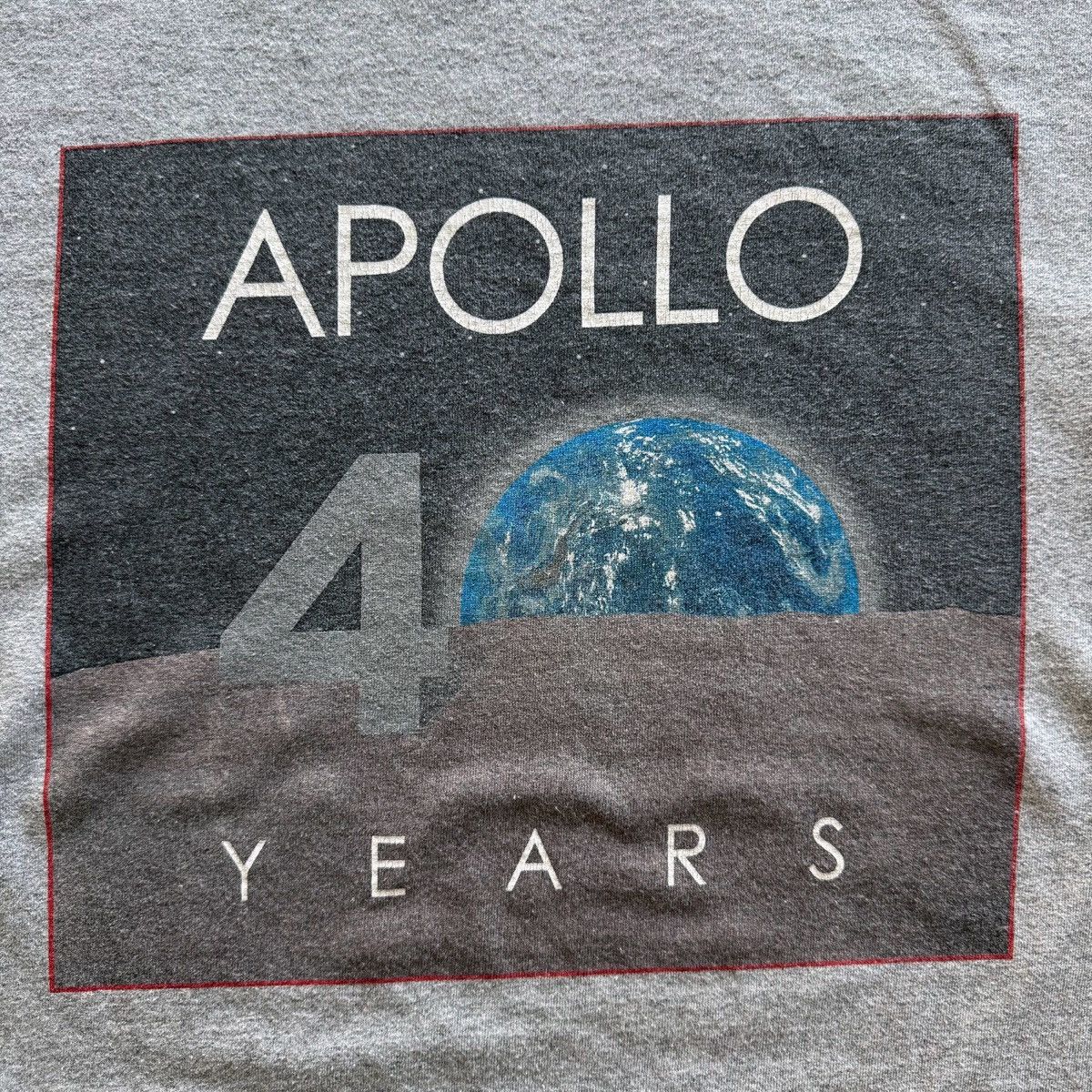 Vintage 2009 Vintage NASA Apollo 40th Anniversary Tee Size US L / EU 52-54 / 3 - 3 Thumbnail