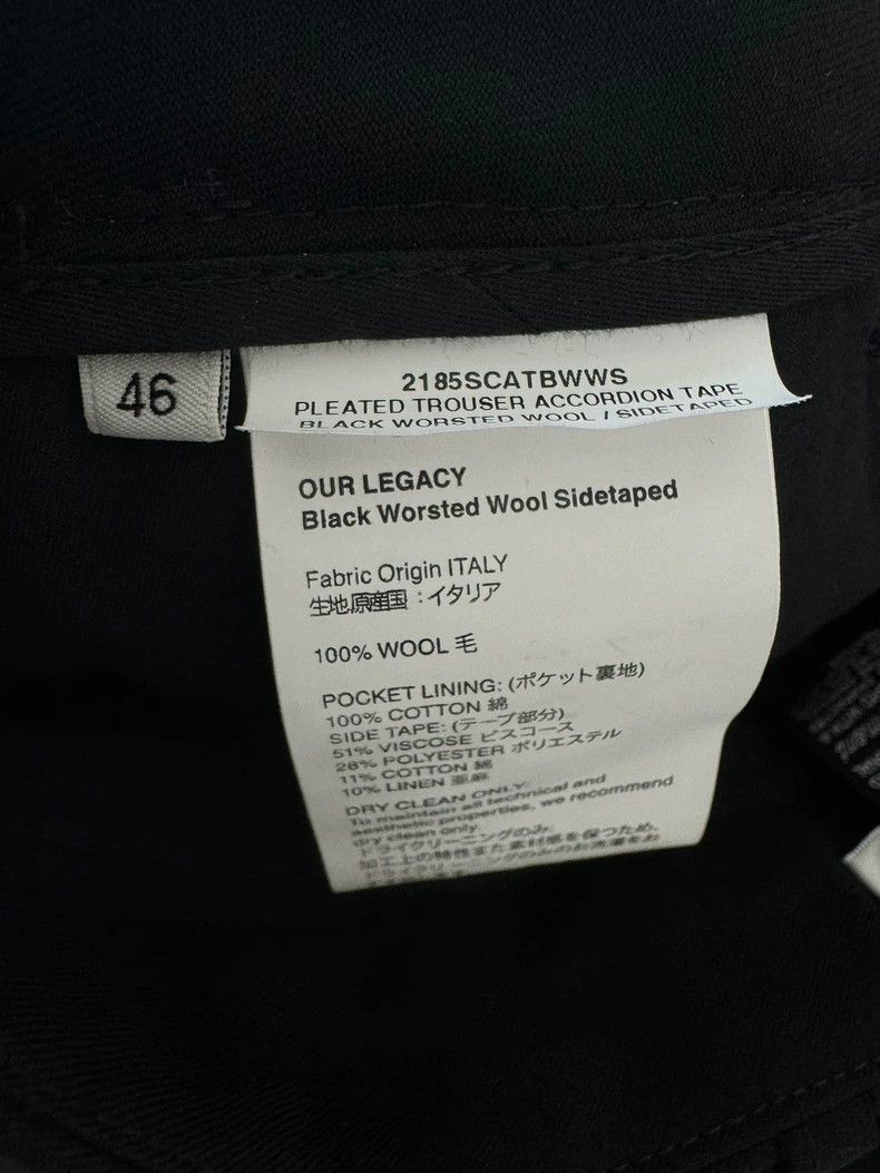 Our Legacy our legacy size 46 Suit trousers 2502-Nextarrow Size US 30 / EU 46 - 6 Thumbnail