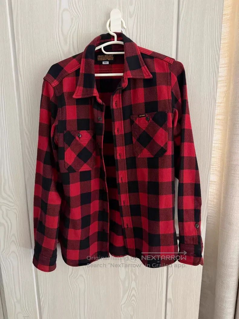 Iron Heart Iron Heart Heavy flannel shirt Size US S / EU 44-46 / 1 - 1 Thumbnail