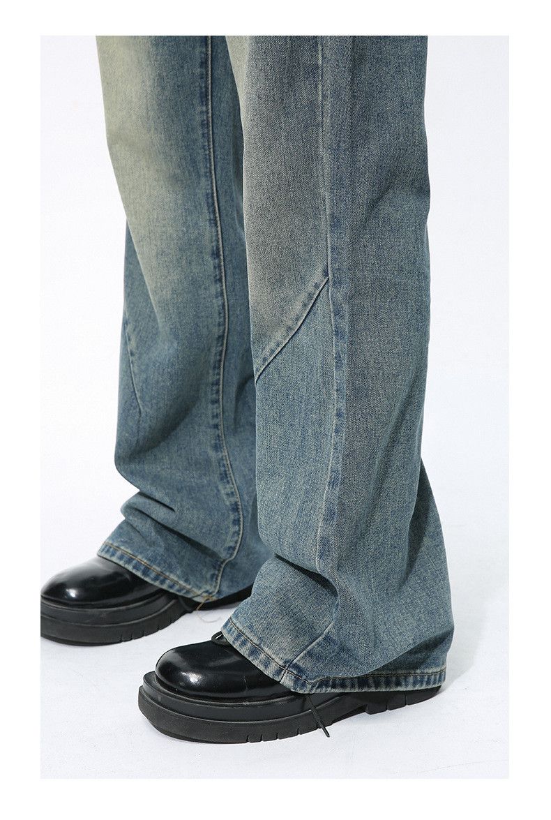 Japanese Brand × Jean High street washed distressed straight bootcut jeans y2k Size US 32 / EU 48 - 6 Thumbnail