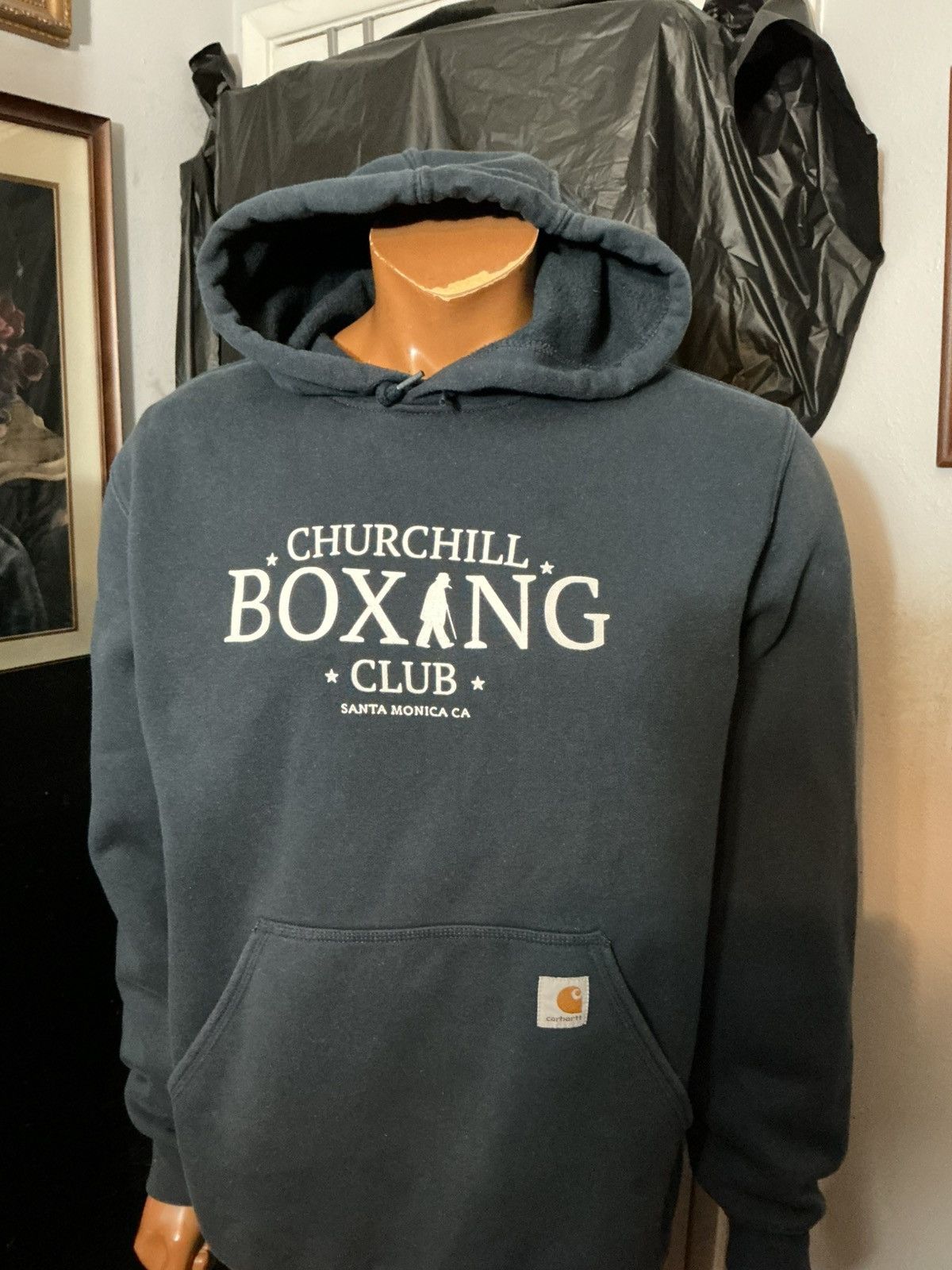 Carhartt Carhartt Churchill Boxing Club Santa Monica Pullover Hoodie Size US M / EU 48-50 / 2 - 10 Thumbnail