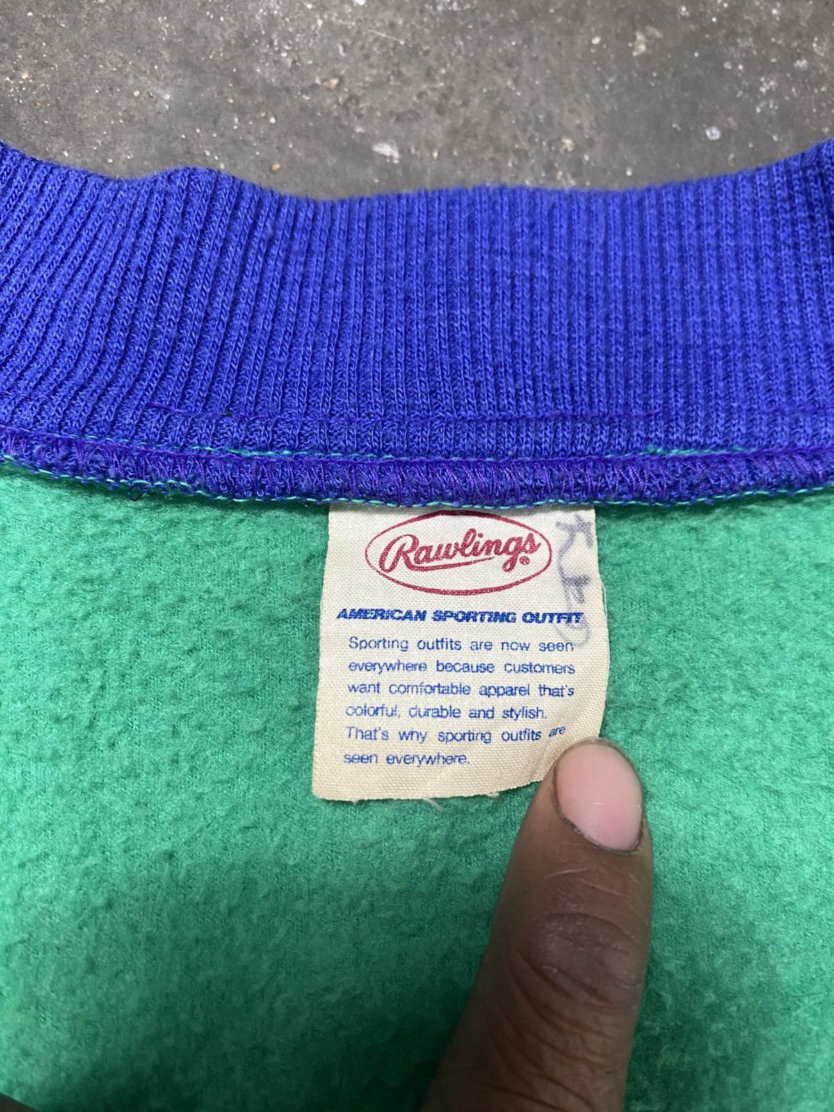 Japanese Brand Vintage Rawling Fleece Varsity Jacket Size US M / EU 48-50 / 2 - 14 Thumbnail