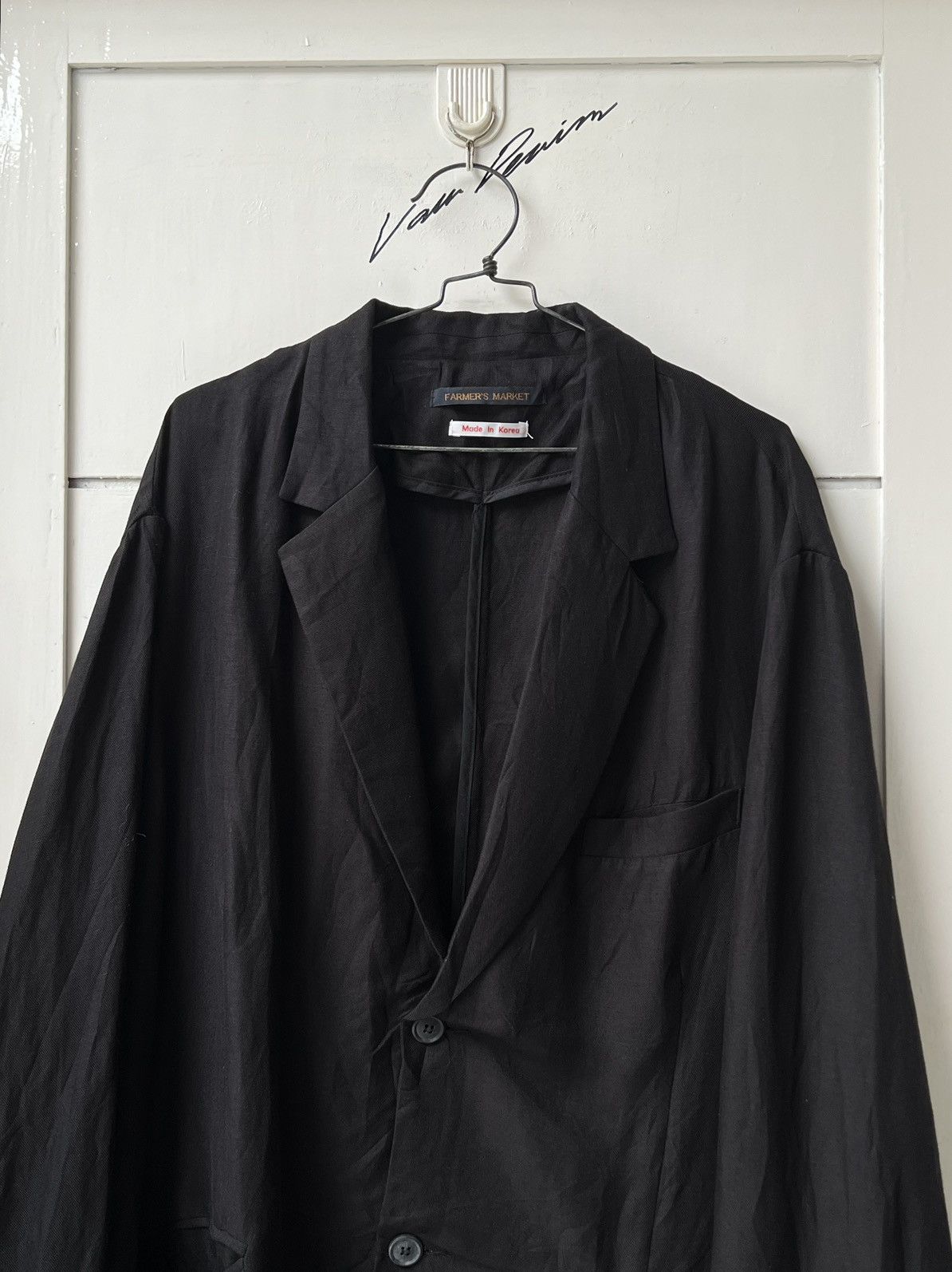 Other Farmer’s Market Black Blazers Size US XL / EU 56 / 4 - 2 Thumbnail