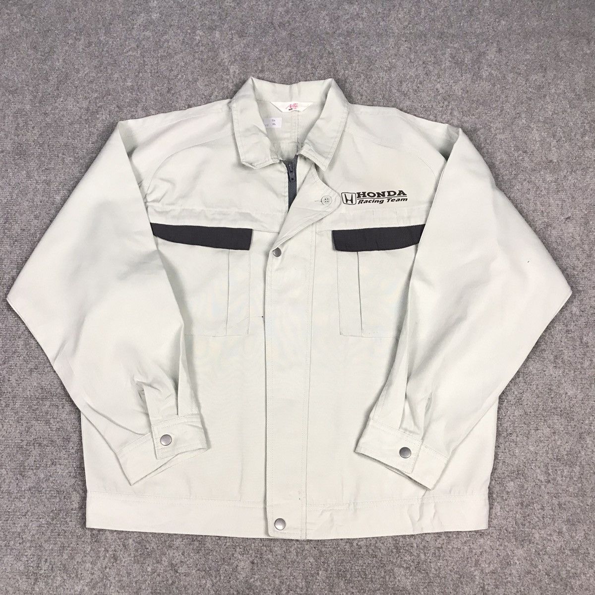Honda × Japanese Brand VINTAGE HONDA RACING TEAM WOKR UNIFORM JAPAN WORK JACKET Size US L / EU 52-54 / 3 - 2 Thumbnail
