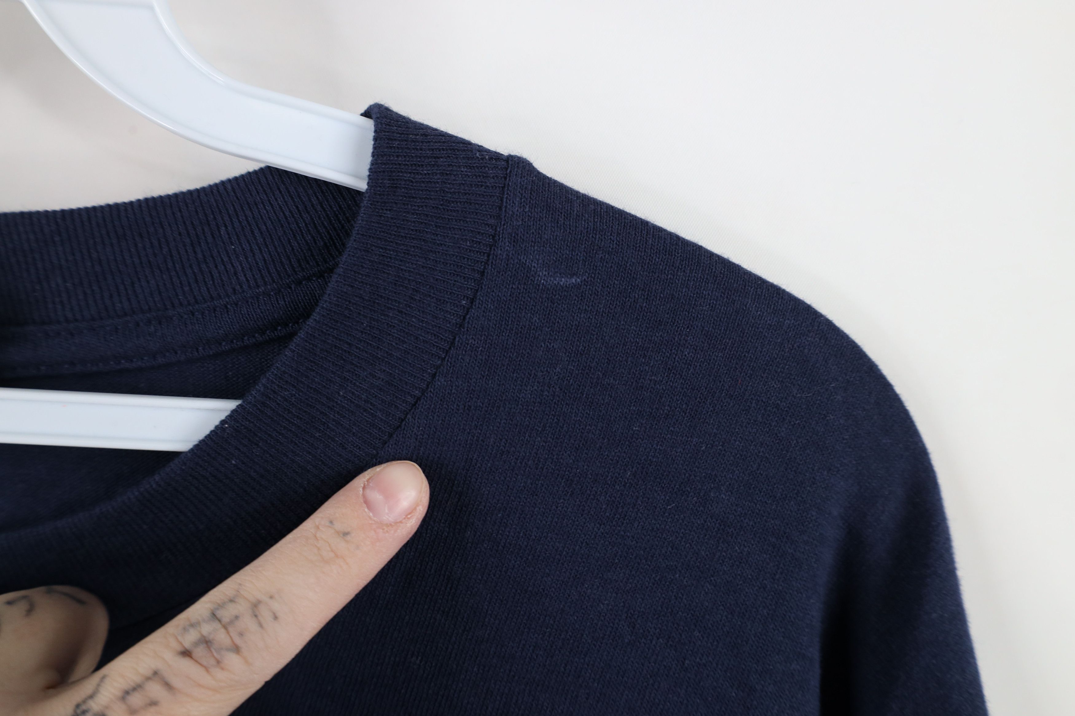 Ralph Lauren × Vintage Vintage 90s Chaps Ralph Lauren Short Sleeve T-Shirt Blue Size US XL / EU 56 / 4 - 7 Thumbnail