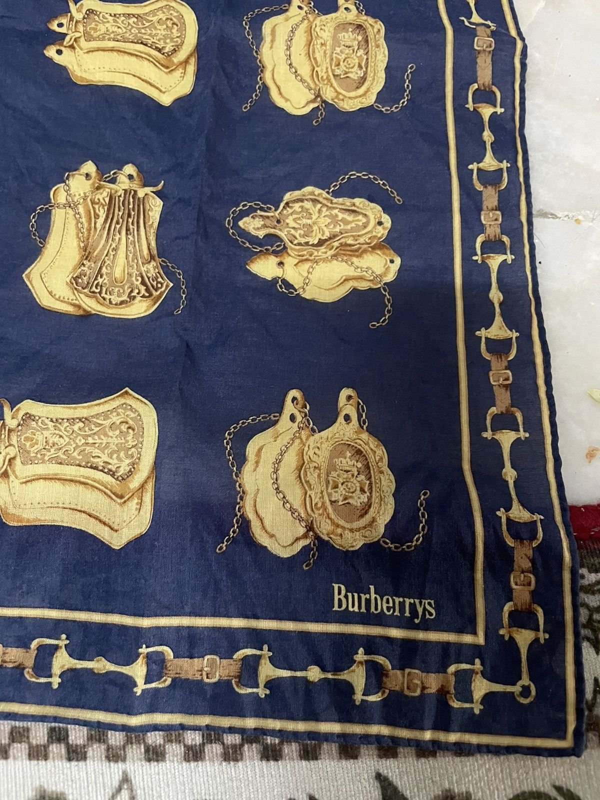 Burberry × Celine BURBERRYS HANDKERCHIEF Size ONE SIZE - 4 Thumbnail