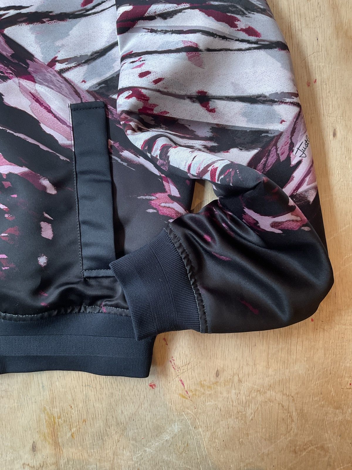 Just Cavalli × Roberto Cavalli Just Cavalli Wine Print Bomber Size46 Size US S / EU 44-46 / 1 - 4 Thumbnail