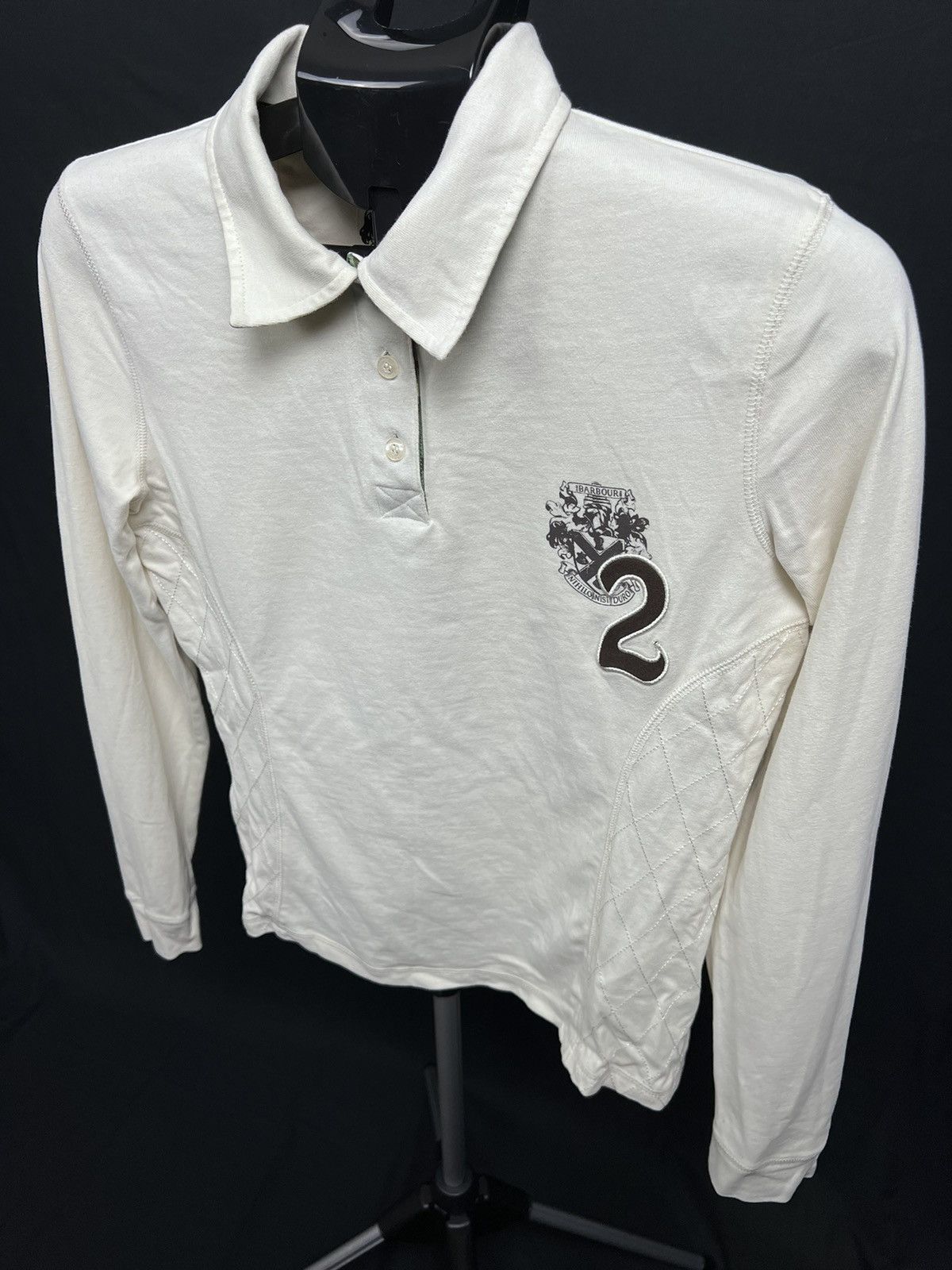 Barbour × Vintage 🔴 Barbour vintage rugby t-shirt Size US S / EU 44-46 / 1 - 5 Thumbnail