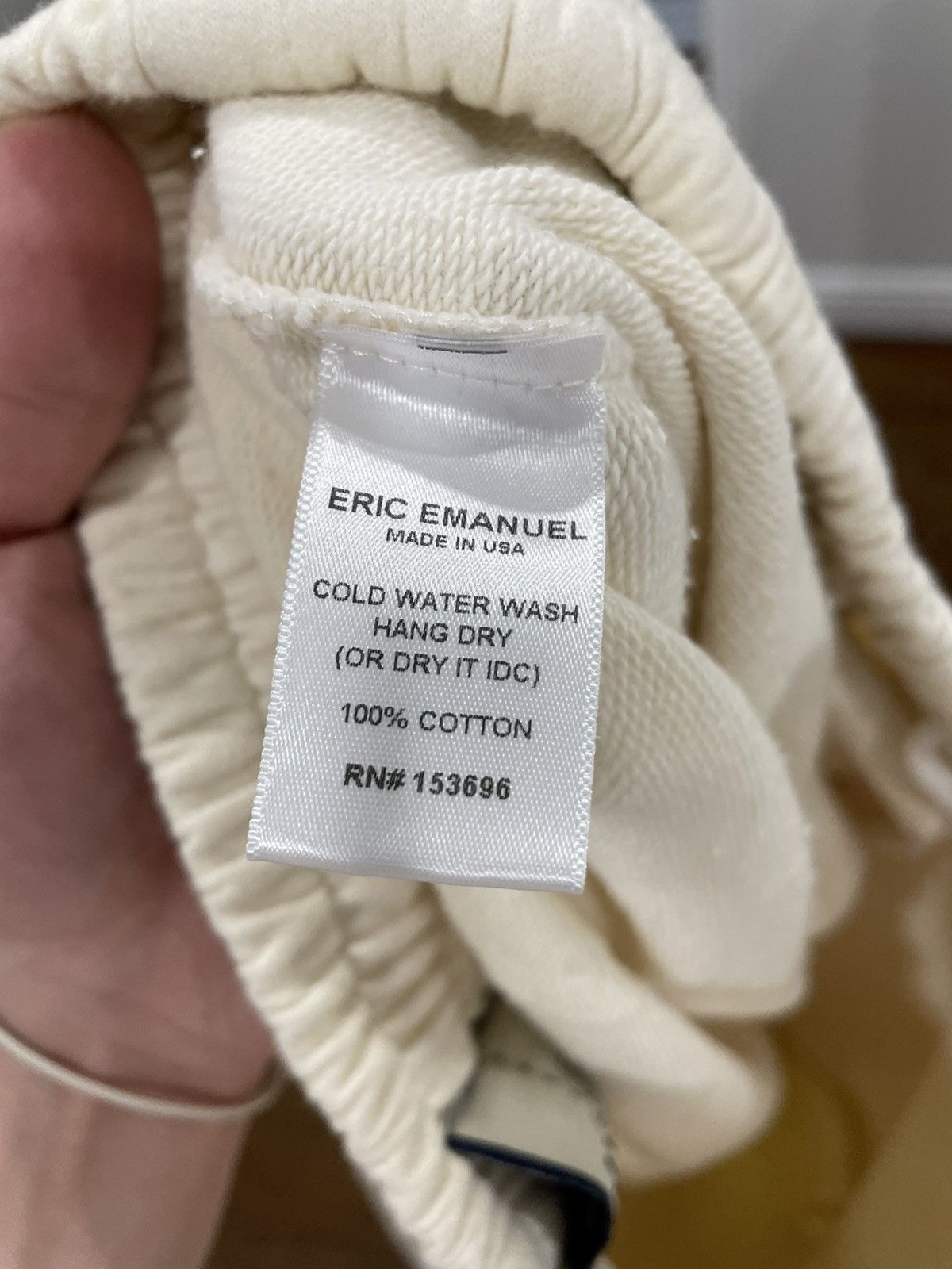 Eric Emanuel Eric Emanuel Sweatpants Cream Red EE Size US 30 / EU 46 - 4 Thumbnail