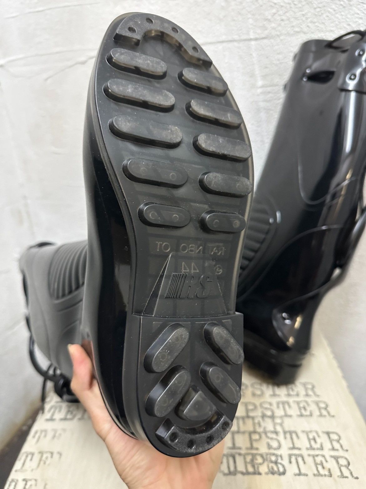 Raf Simons Raf Simons RAF Simons 2018ss RS rain boots-2506 Size US 11 / EU 44 - 5 Thumbnail